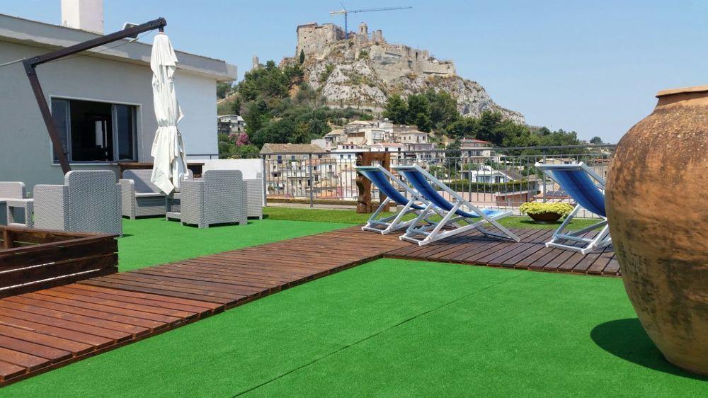 Hotel Mediterraneo Roccella Ionica Exterior foto